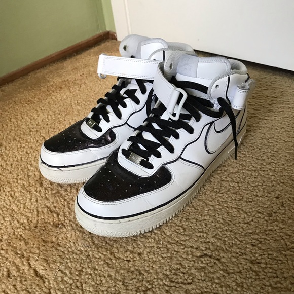 nike air force 1 sharpie outline